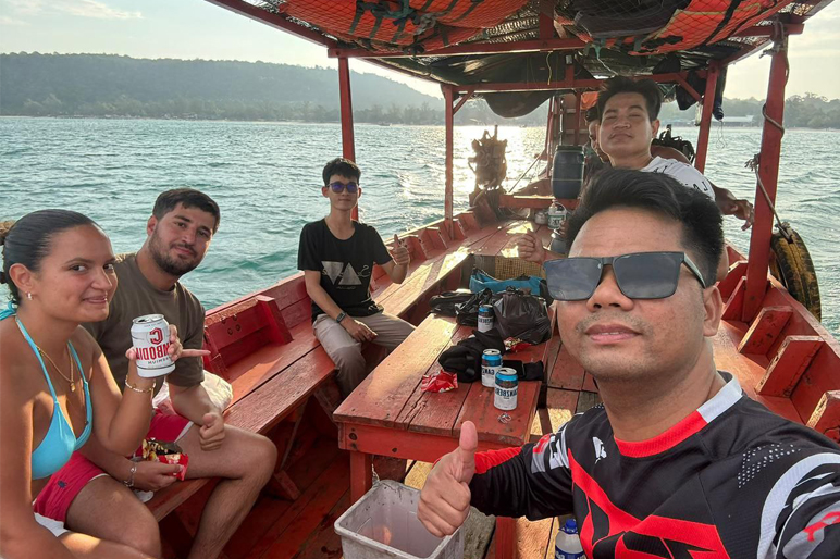 We Booked a Private Boat… and Found Our Own Paradise