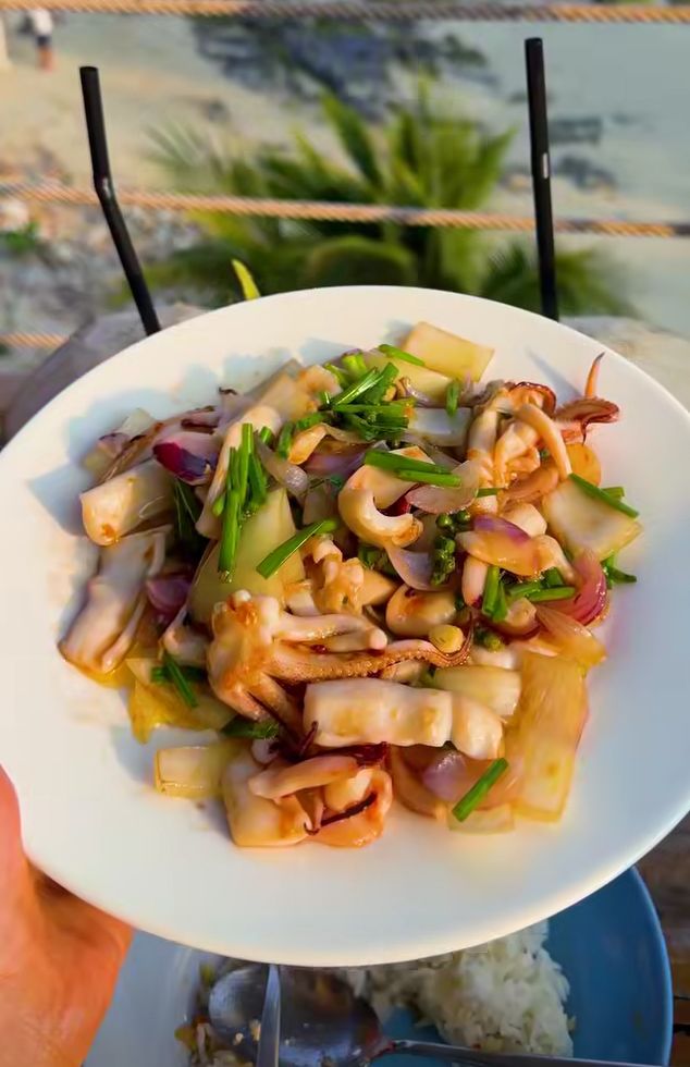 Khmer Food On Kohrong Sanloem