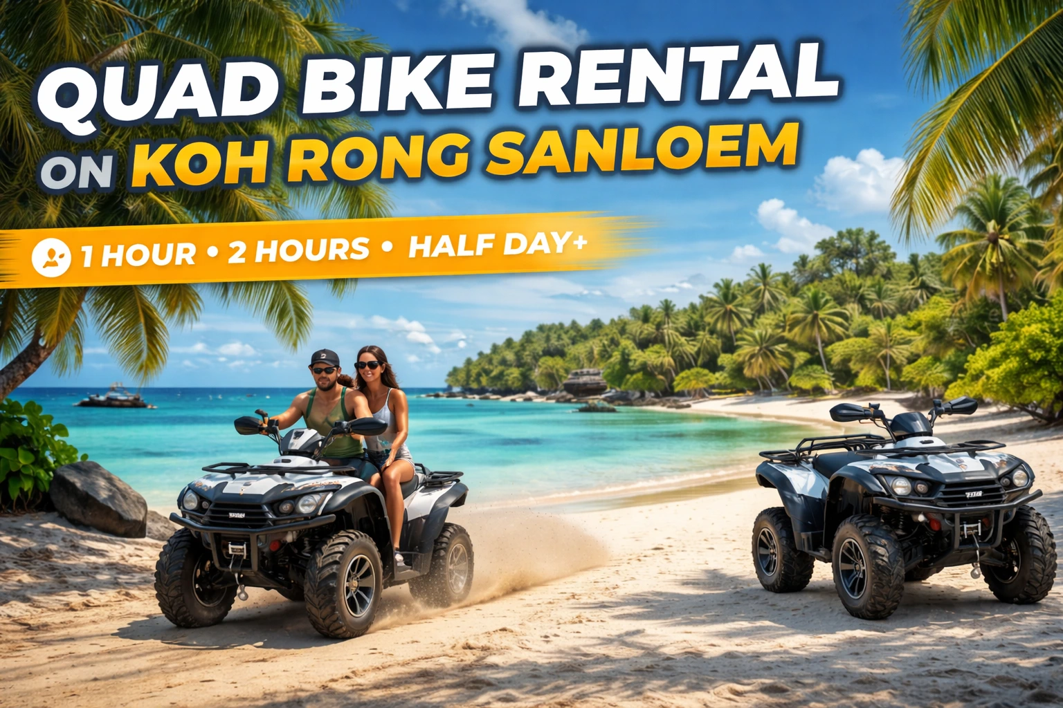 Quad Bike on Koh Rong Sanloem